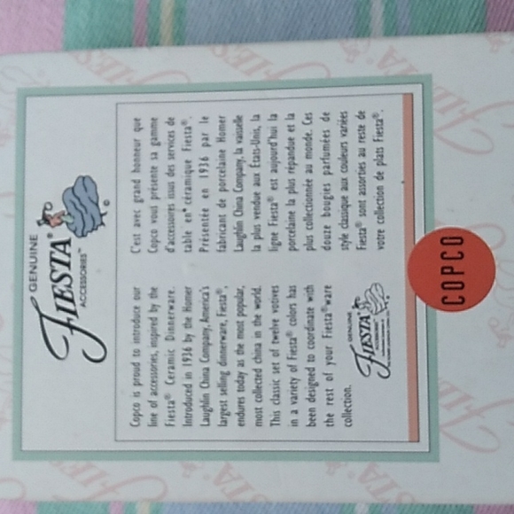 🫖 Genuine Fiesta Candles Box of Six 12" Copco Tapere - Picture 3 of 16